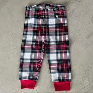 THE CHILDREN’S PLACE Plaid Pajama Pants for‎ holiday Christmas, 0-3m